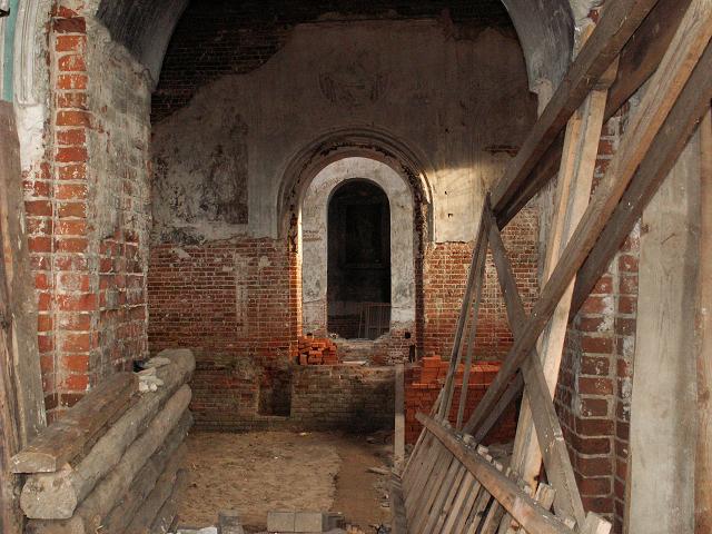 Церковь Троицы Живоначальной, Троица (Егорьевский городской округ, Московская область). интерьер и убранство