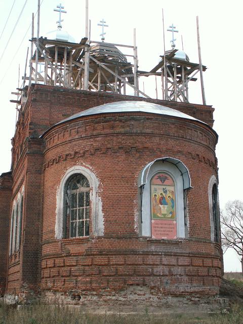 Церковь Троицы Живоначальной, Троица (Егорьевский городской округ, Московская область). архитектурные детали