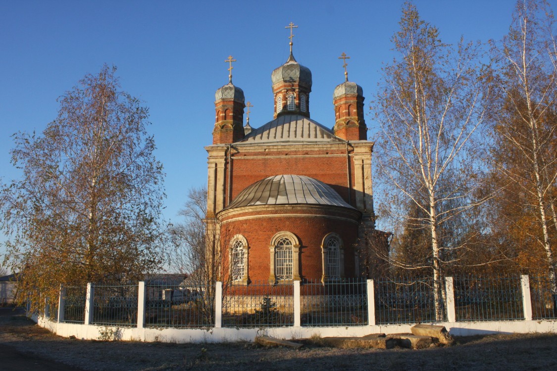 Церковь Николая Чудотворца, Стрелецкие выселки (Михайловский район, Рязанская область). фасады