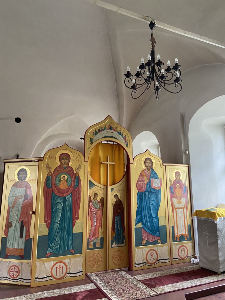 Церковь Успения Пресвятой Богородицы, Опеченский Посад (Боровичский район, Новгородская область). интерьер и убранство