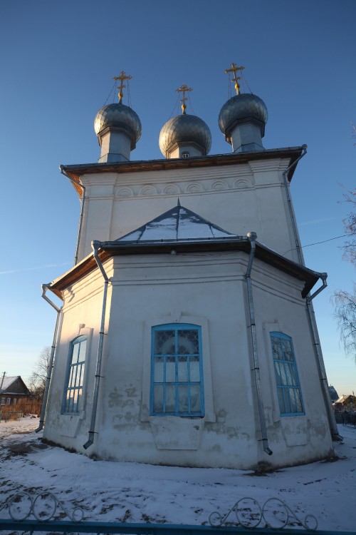Церковь Успения Пресвятой Богородицы, Скородумка (Грязовецкий район, Вологодская область). фасады