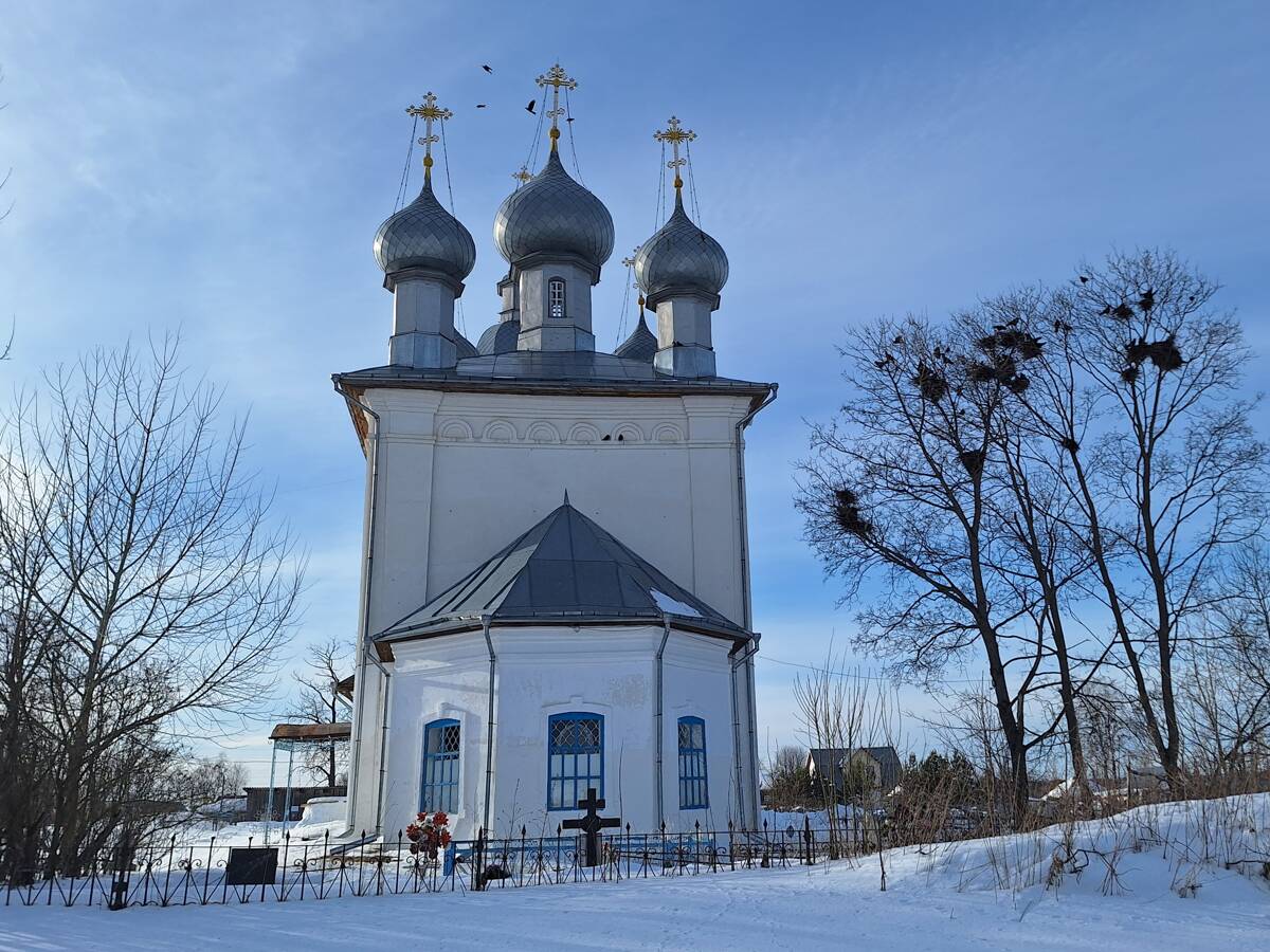 Церковь Успения Пресвятой Богородицы, Скородумка (Грязовецкий район, Вологодская область). фасады