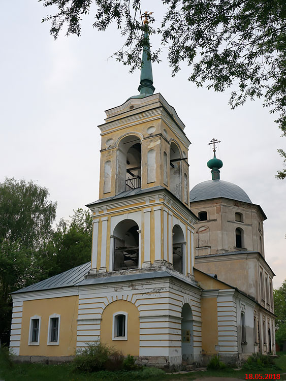 Церковь Николая Чудотворца, Никольское (Калининский район, Тверская область). фасады