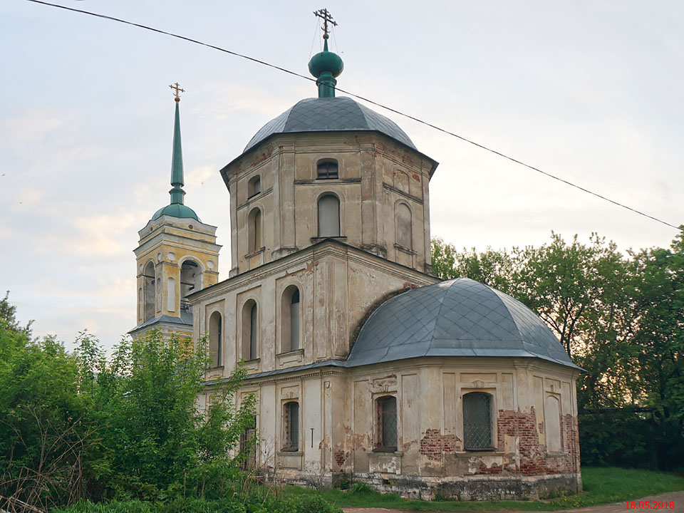 Никольское. Церковь Николая Чудотворца. фасады