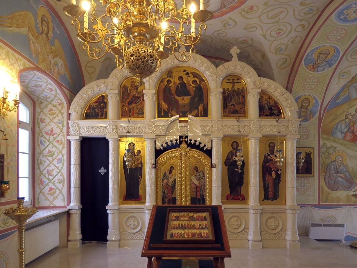 Церковь Николая Чудотворца, Никольское (Калининский район, Тверская область). интерьер и убранство, Интерьер придела