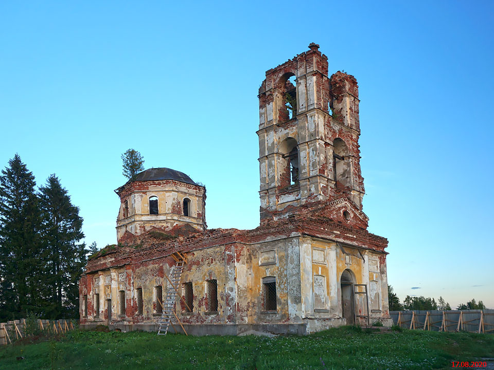 Церковь Николая Чудотворца, Салми (Питкярантский район, Республика Карелия). фасады