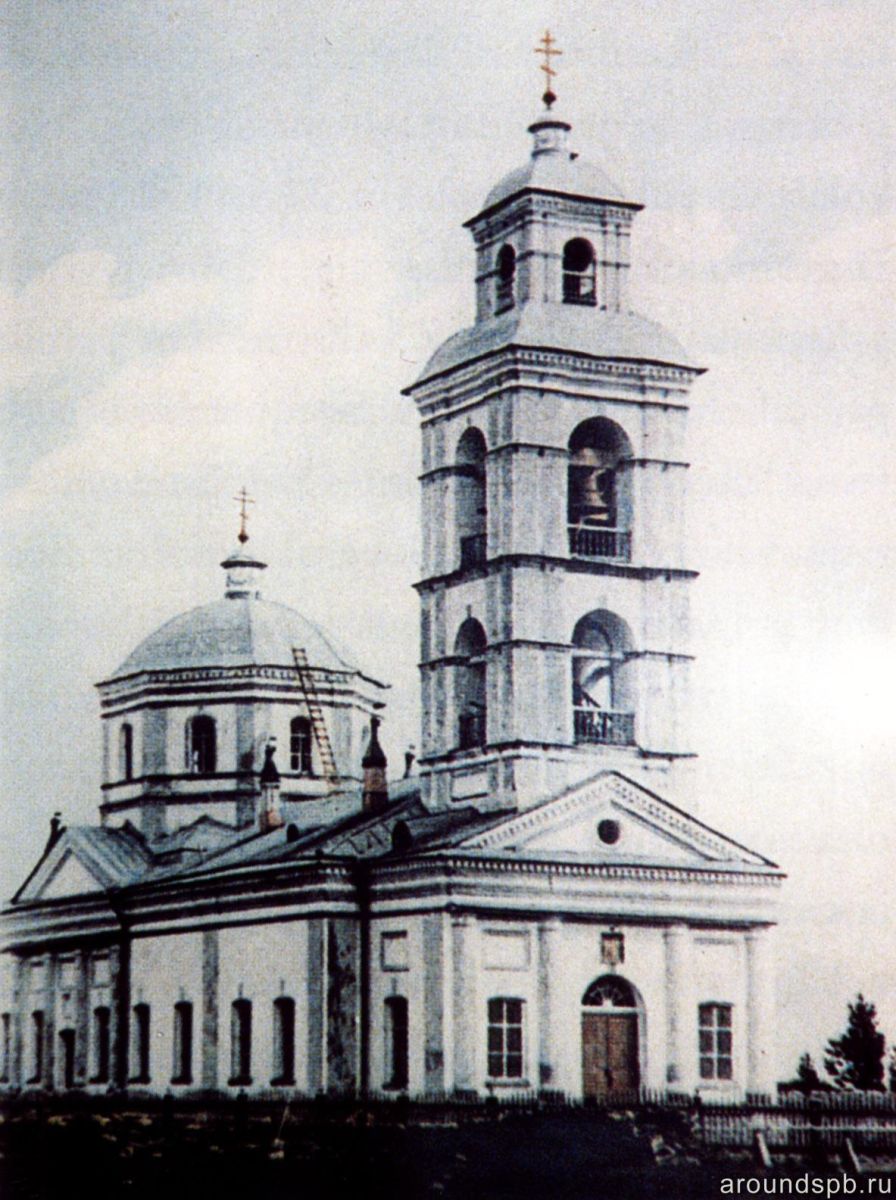 Церковь Николая Чудотворца, Салми (Питкярантский район, Республика Карелия). архивная фотография, Старинное фото с сайта aroundspb.ru