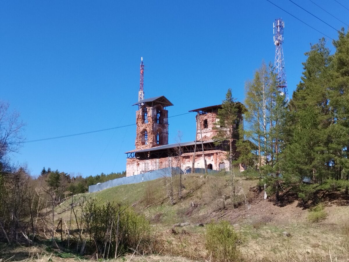 Церковь Николая Чудотворца, Салми (Питкярантский район, Республика Карелия). фасады