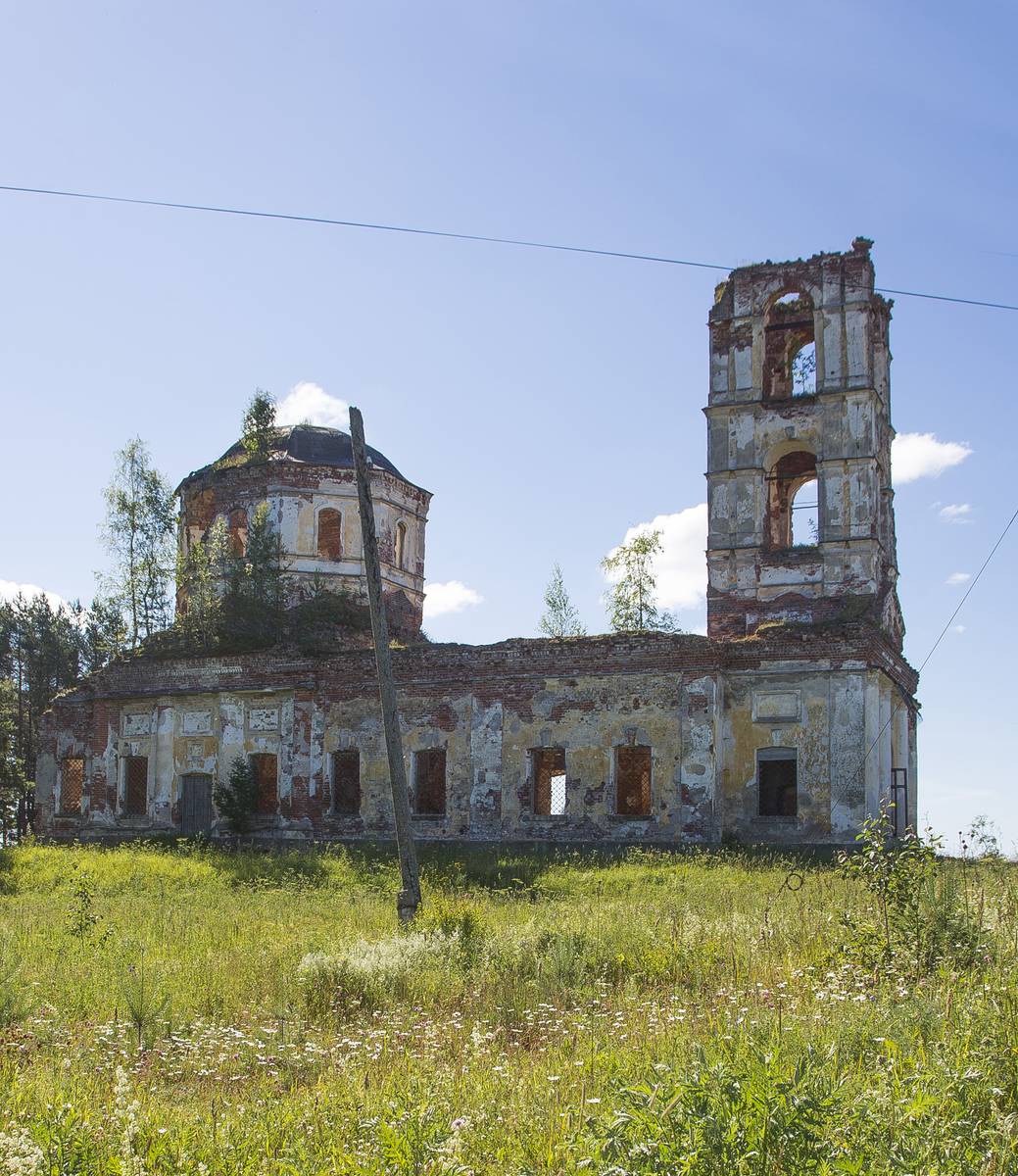 фасады. Церковь Николая Чудотворца, Салми (Питкярантский район, Республика Карелия)