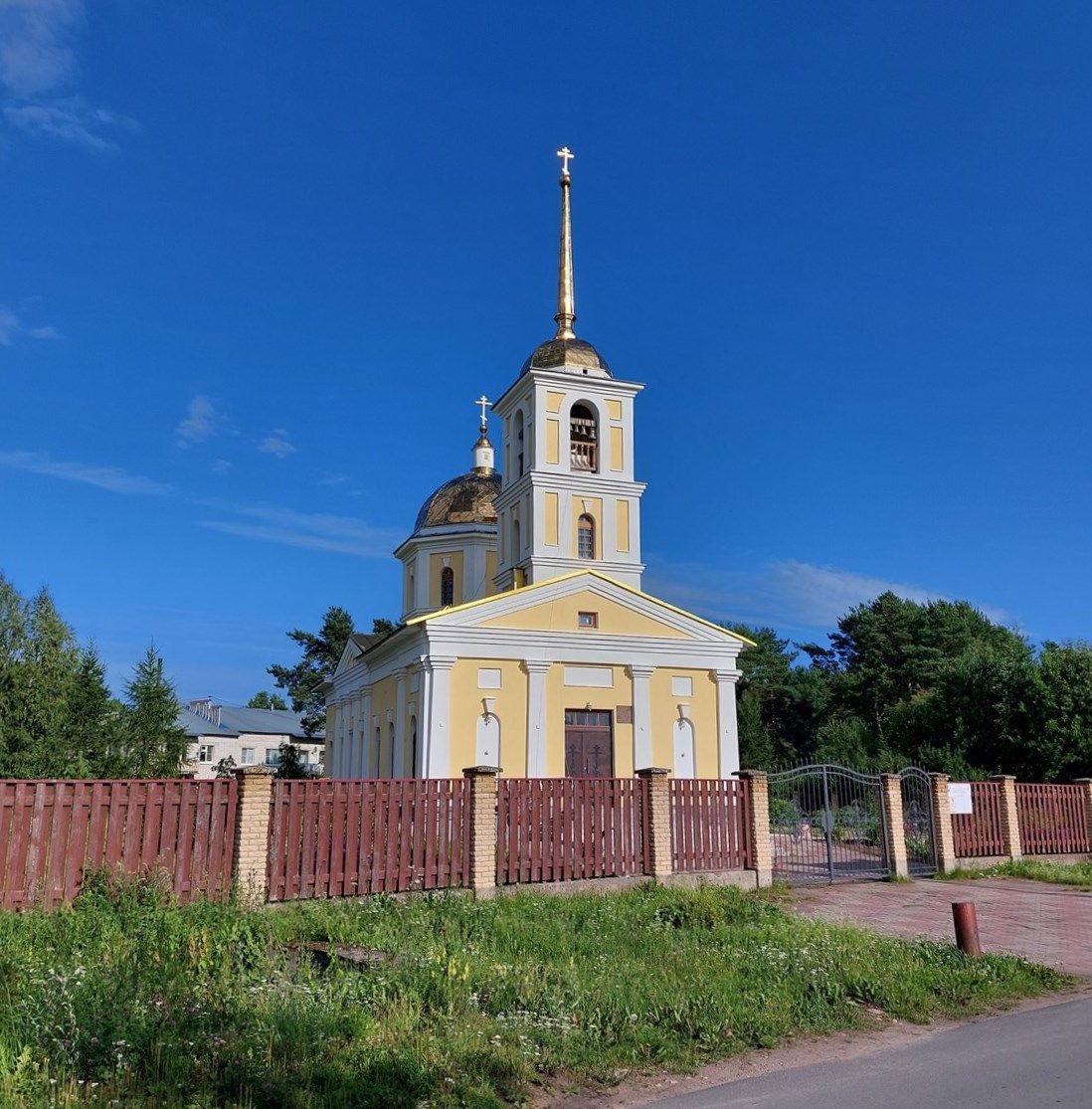 Видлица. Церковь Георгия Победоносца. фасады