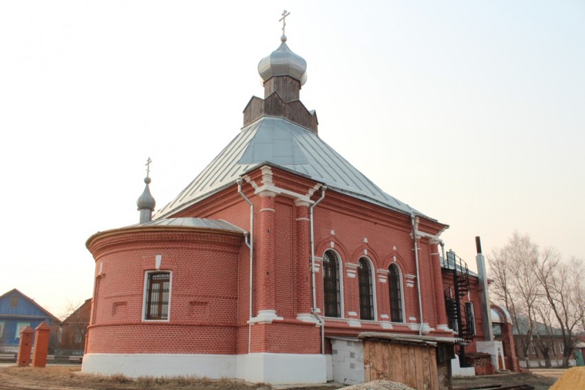 Белёв. Церковь Николая Чудотворца. фасады, Вид с северо-востока