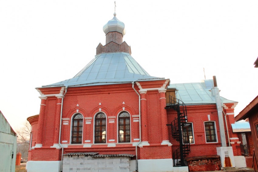 Белёв. Церковь Николая Чудотворца. фасады, Вид с севера