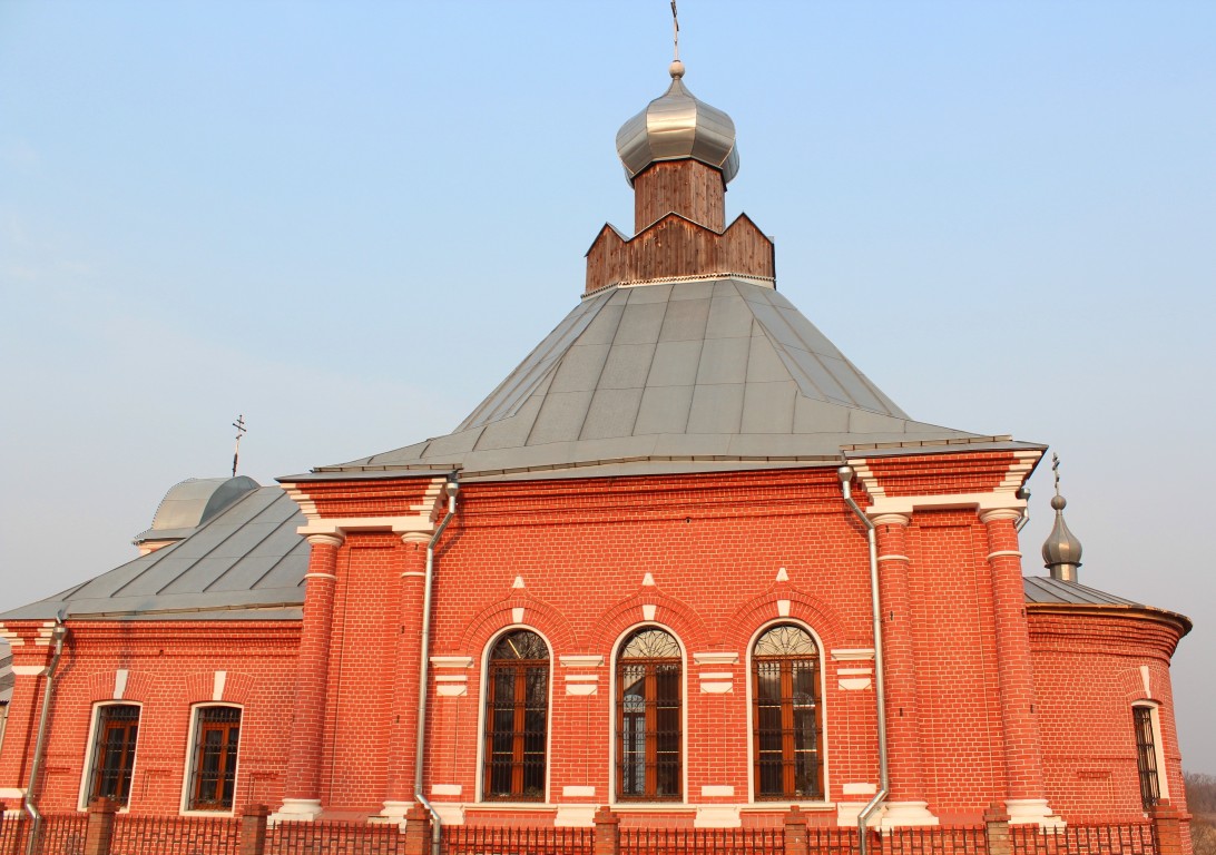 Белёв. Церковь Николая Чудотворца. фасады, Вид с юга