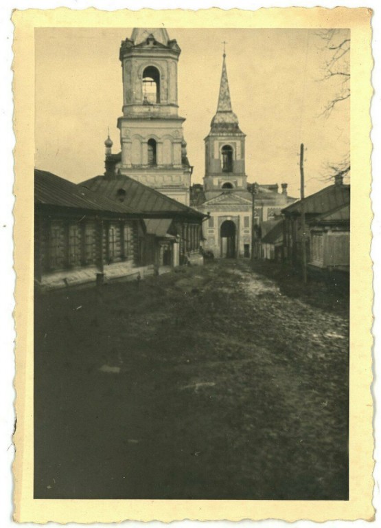 Церковь Рождества Пресвятой Богородицы, Белёв (Белёвский район, Тульская область). архивная фотография, Фото 1942 г. с аукциона e-bay.de