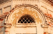 Крестовоздвиженский монастырь, Фрагмент фасада юго-западной башни монастырской ограды, Белёв, Белёвский район, Тульская область