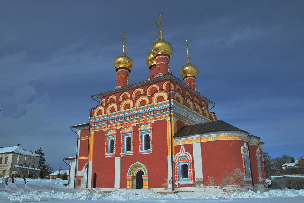 Белёв. Спасо-Преображенский монастырь. Собор Спаса Преображения. фасады