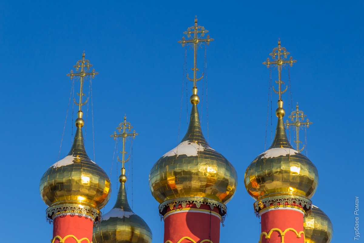 Спасо-Преображенский монастырь. Собор Спаса Преображения, Белёв (Белёвский район, Тульская область). архитектурные детали, Главы
