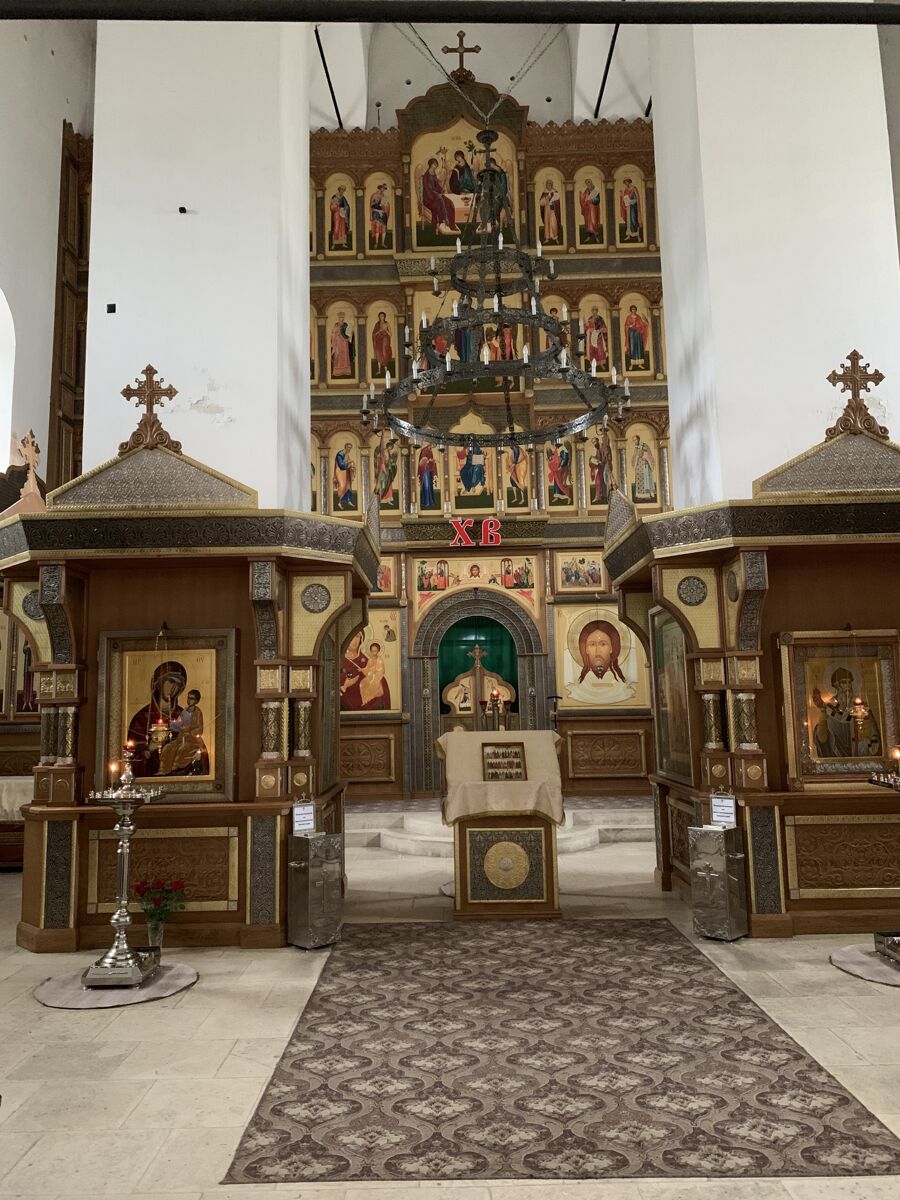 Спасо-Преображенский монастырь. Собор Спаса Преображения, Белёв (Белёвский район, Тульская область). интерьер и убранство