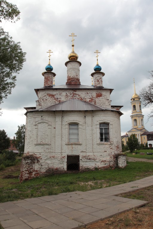 Белёв. Спасо-Преображенский монастырь. Церковь Введения во храм Пресвятой Богородицы. фасады