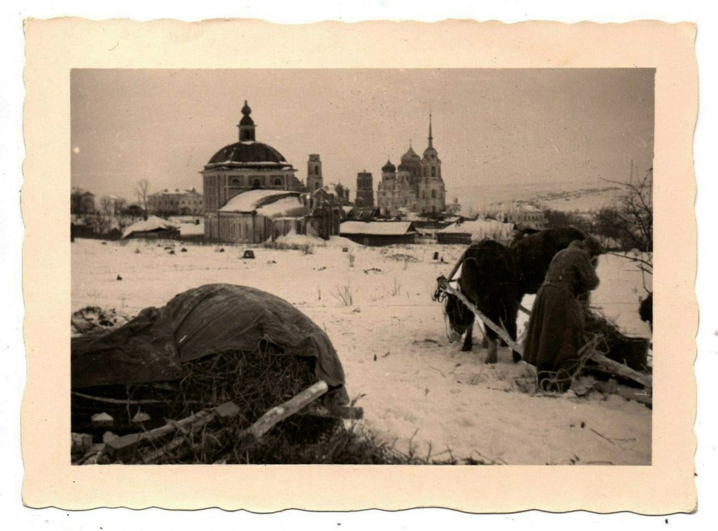 Церковь Афанасия и Кирилла, Патриархов Александрийских, Болхов (Болховский район, Орловская область). архивная фотография, Фото 1941 г. с аукциона e-bay.de