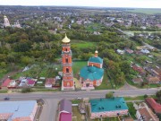 Церковь Георгия Победоносца, Вид с юго-запада, фото с квадрокоптера.<br>, Болхов, Болховский район, Орловская область