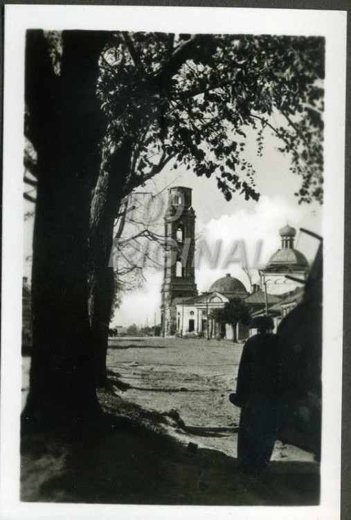 Церковь Георгия Победоносца, Болхов (Болховский район, Орловская область). архивная фотография, Фото 1941 г. с аукциона e-bay.de