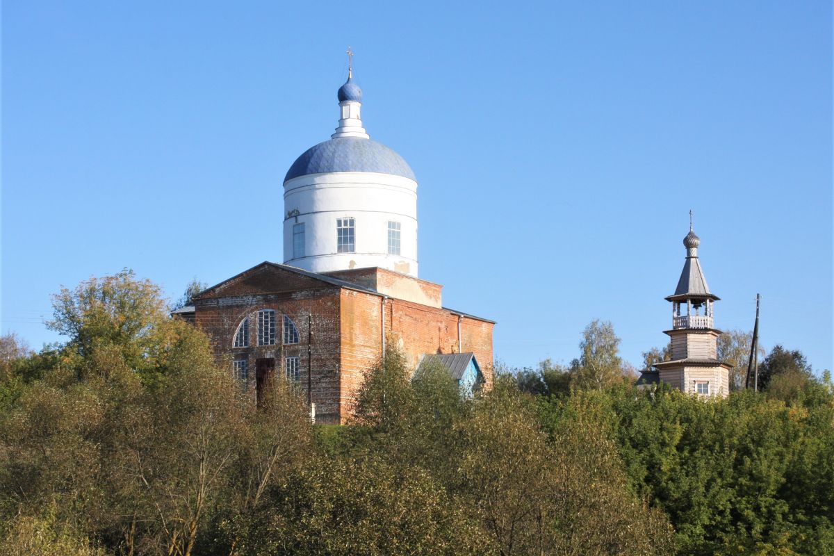 Борилово. Церковь Николая Чудотворца. фасады