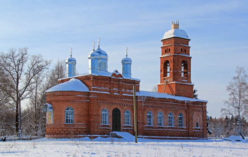 Церковь Троицы Живоначальной, Троица (Егорьевский городской округ, Московская область). фасады