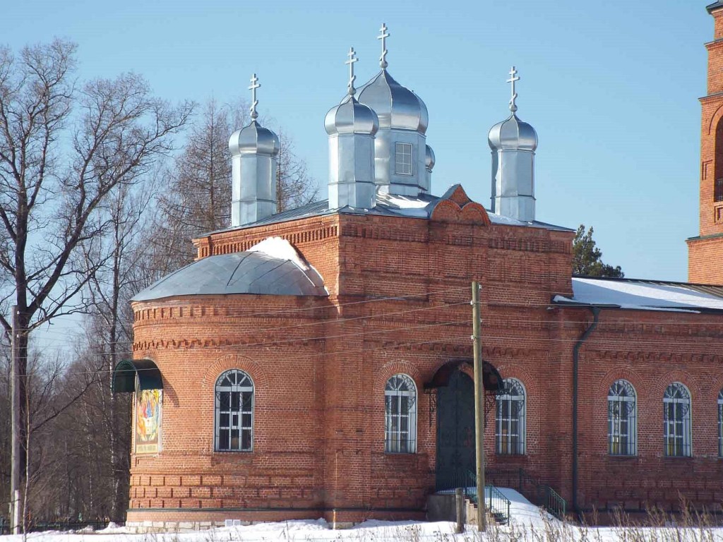 Церковь Троицы Живоначальной, Троица (Егорьевский городской округ, Московская область). фасады
