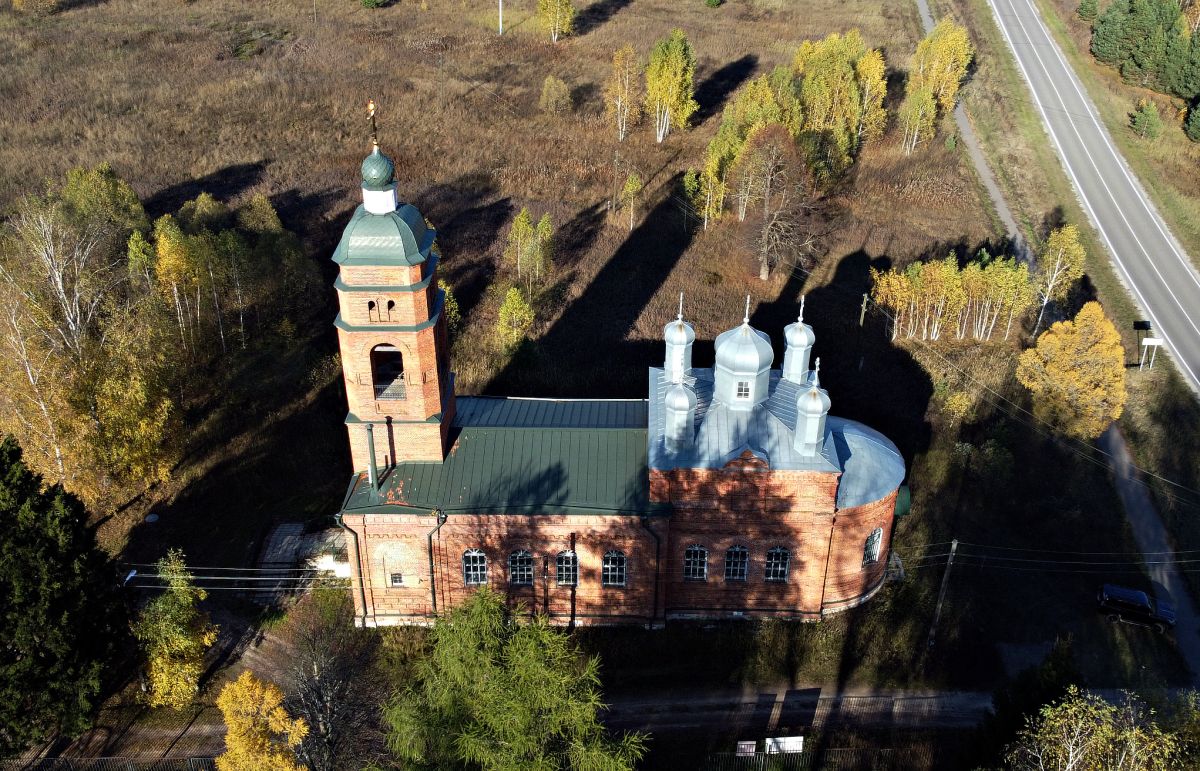 Церковь Троицы Живоначальной, Троица (Егорьевский городской округ, Московская область). фасады