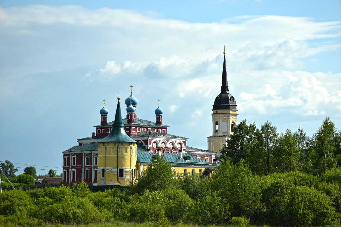 Николо-Радовицкий монастырь, Радовицы (Егорьевский городской округ, Московская область). общий вид в ландшафте