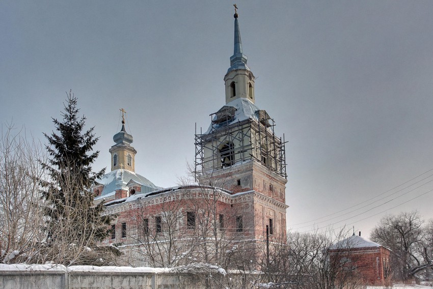 Церковь Воскресения Христова, Любичи (Луховицкий городской округ, Московская область). фасады