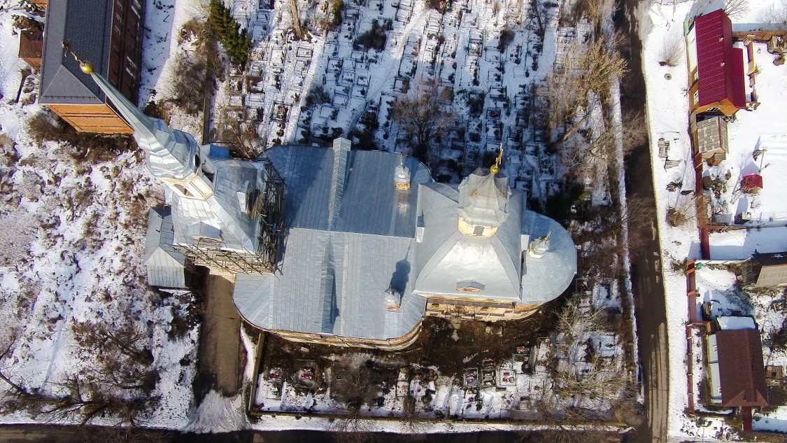 Церковь Воскресения Христова, Любичи (Луховицкий городской округ, Московская область). фасады