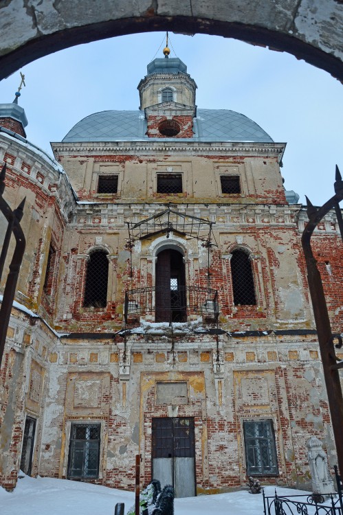 Церковь Воскресения Христова, Любичи (Луховицкий городской округ, Московская область). архитектурные детали