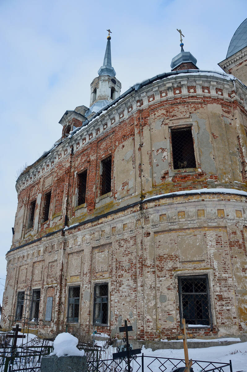 Церковь Воскресения Христова, Любичи (Луховицкий городской округ, Московская область). архитектурные детали