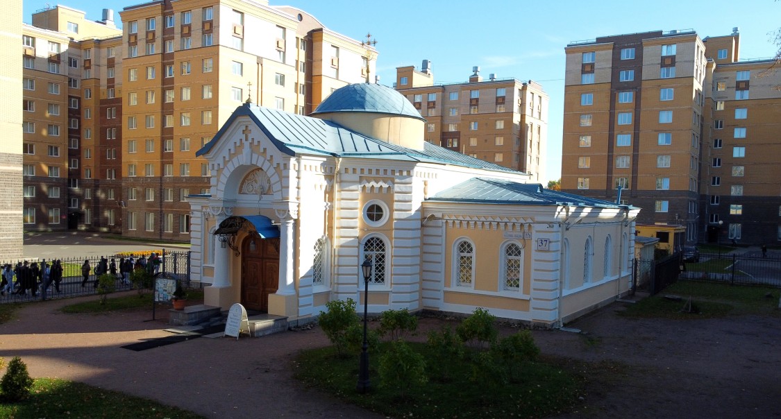 Церковь Николая Чудотворца, Калининский район (Санкт-Петербург, г. Санкт-Петербург). фасады