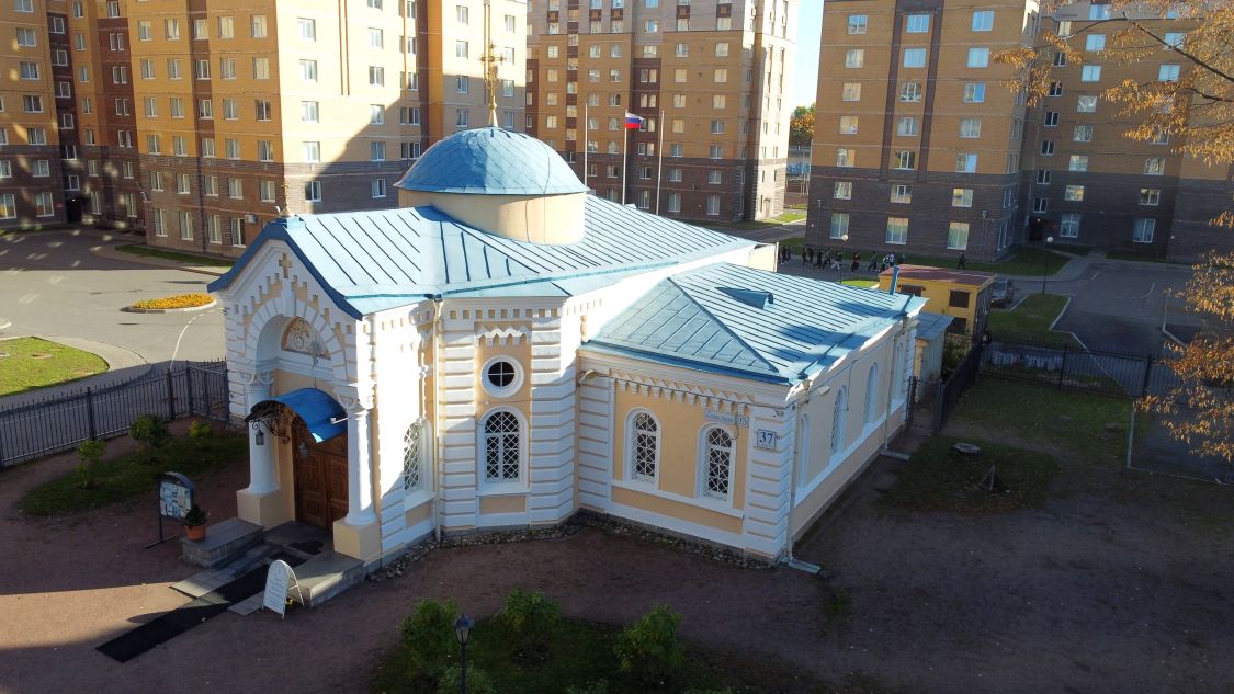 Церковь Николая Чудотворца, Калининский район (Санкт-Петербург, г. Санкт-Петербург). фасады