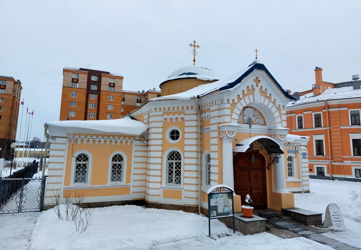 Церковь Николая Чудотворца, Калининский район (Санкт-Петербург, г. Санкт-Петербург). фасады