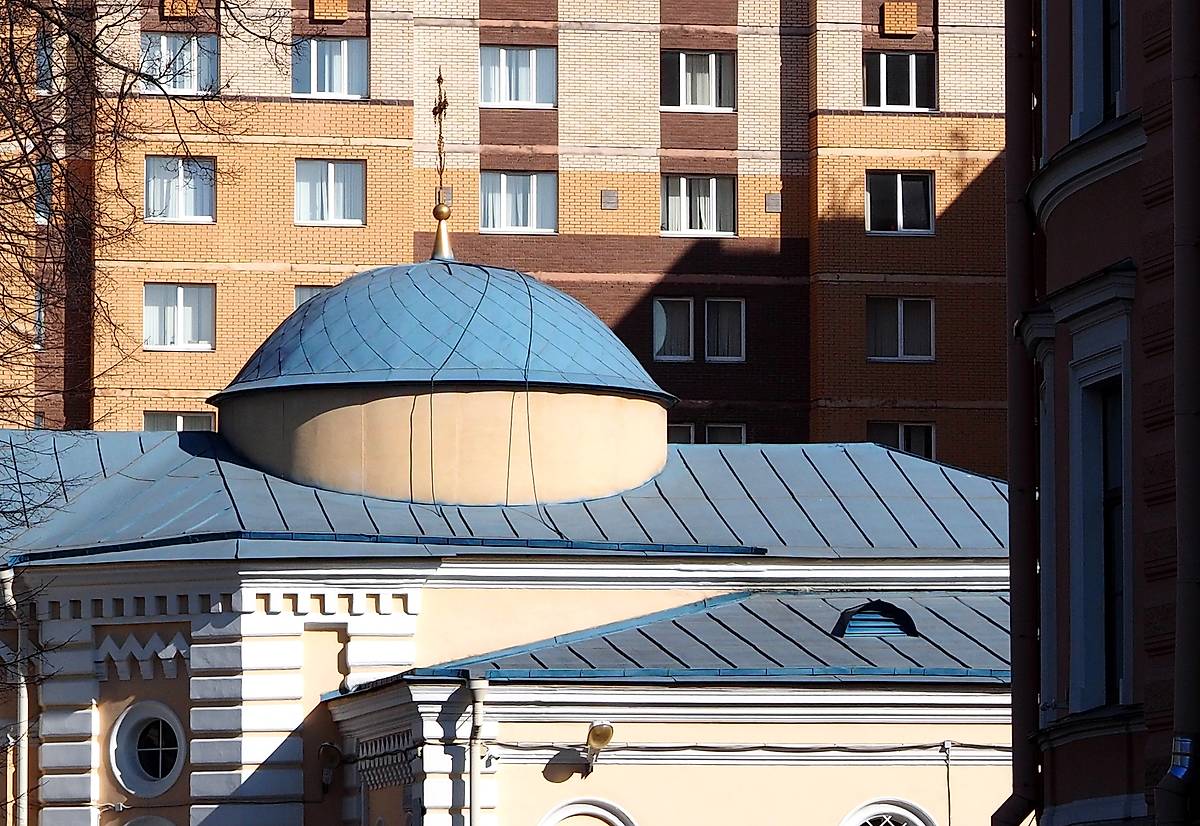 архитектурные детали. Церковь Николая Чудотворца, Калининский район (Санкт-Петербург, г. Санкт-Петербург)