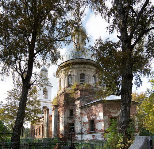 Борисоглебский погост. Церковь Вознесения Господня. фасады