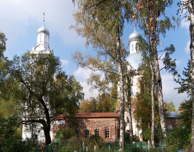 Борисоглебский погост. Церковь Вознесения Господня. фасады