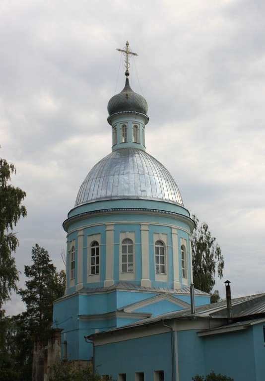 Церковь Вознесения Господня, Борисоглебский погост (Киржачский район, Владимирская область). архитектурные детали, Основной объем, вид с северо-запеда