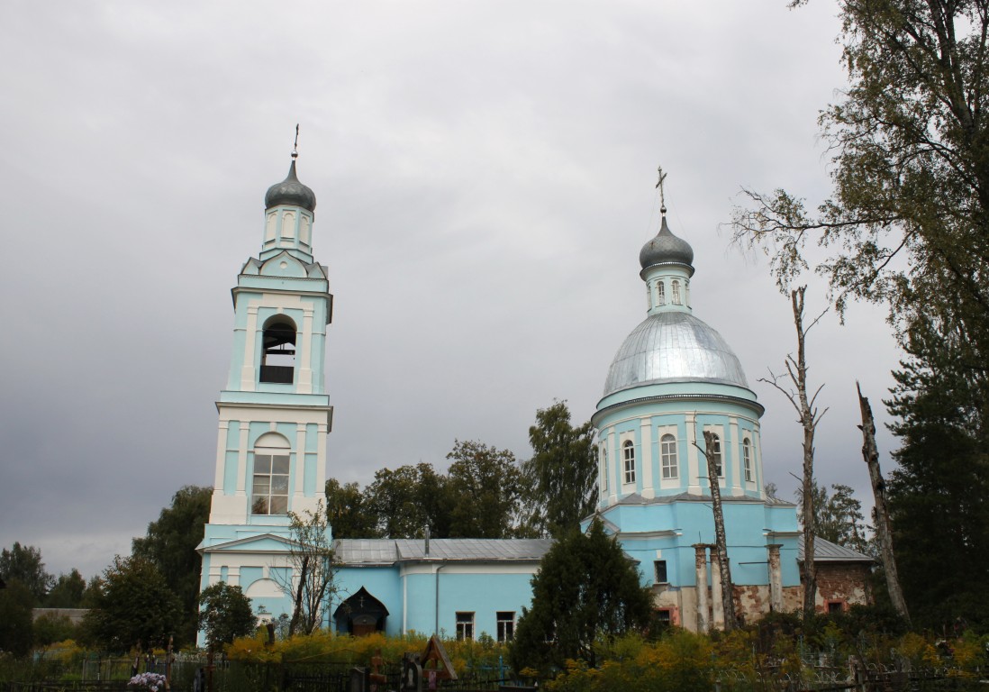 Борисоглебский погост. Церковь Вознесения Господня. фасады