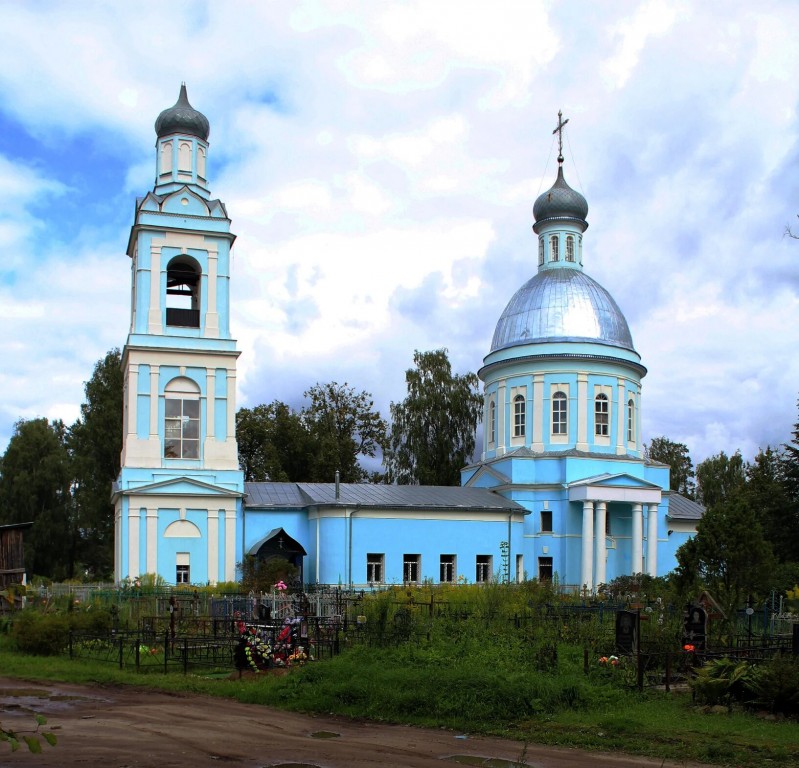 Церковь Вознесения Господня, Борисоглебский погост (Киржачский район, Владимирская область). фасады