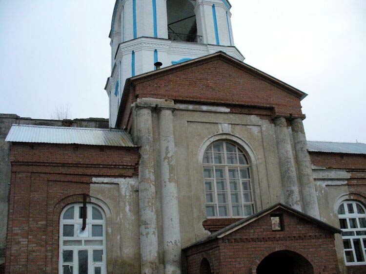 Семигорье. Церковь Благовещения Пресвятой Богородицы. фасады