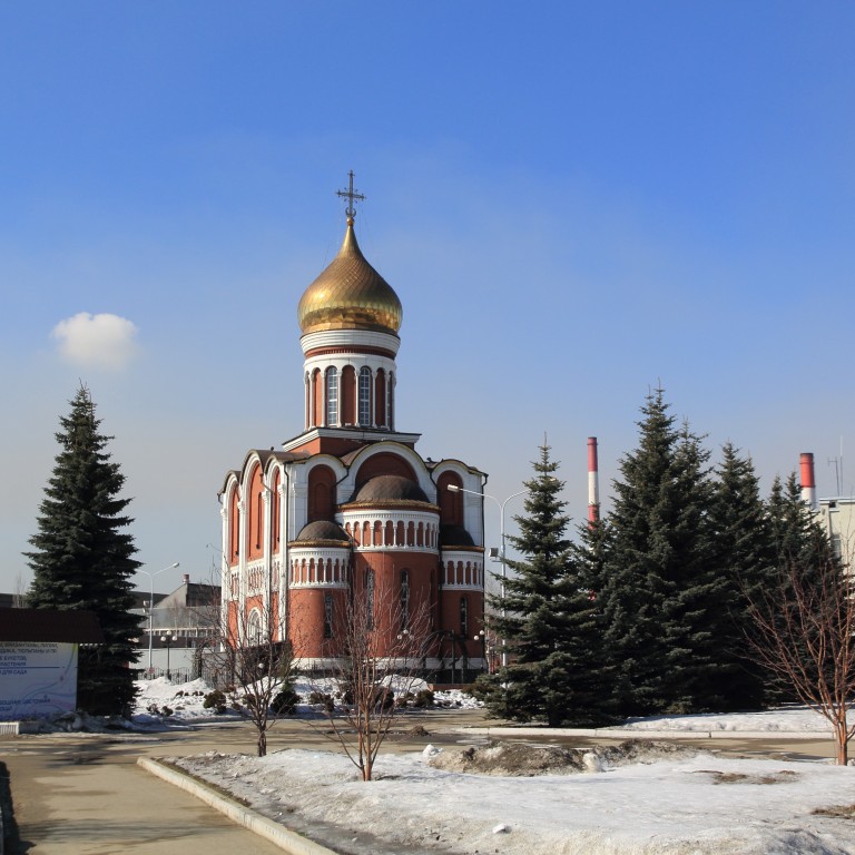 Нижний Тагил. Церковь Димитрия Донского. общий вид в ландшафте