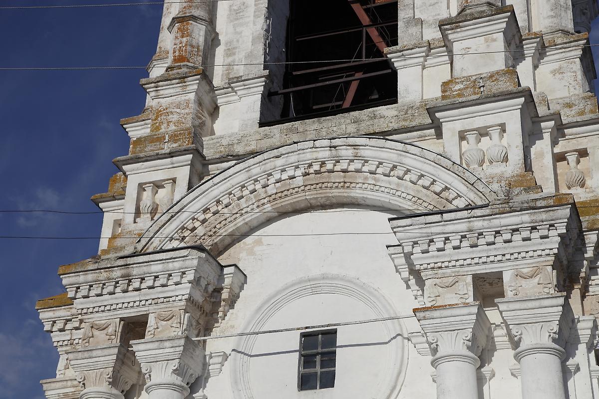 архитектурные детали. Церковь Преображения Господня, Погост (Касимовский район и г. Касимов, Рязанская область)