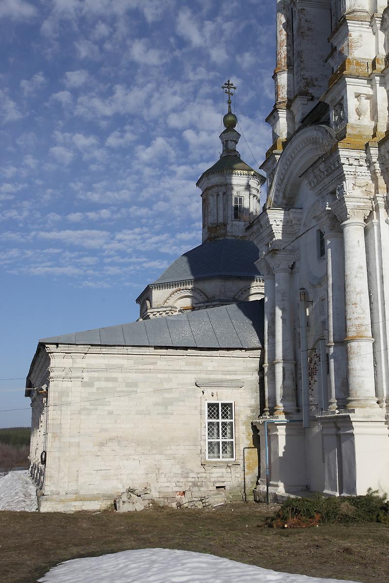 архитектурные детали. Церковь Преображения Господня, Погост (Касимовский район и г. Касимов, Рязанская область)