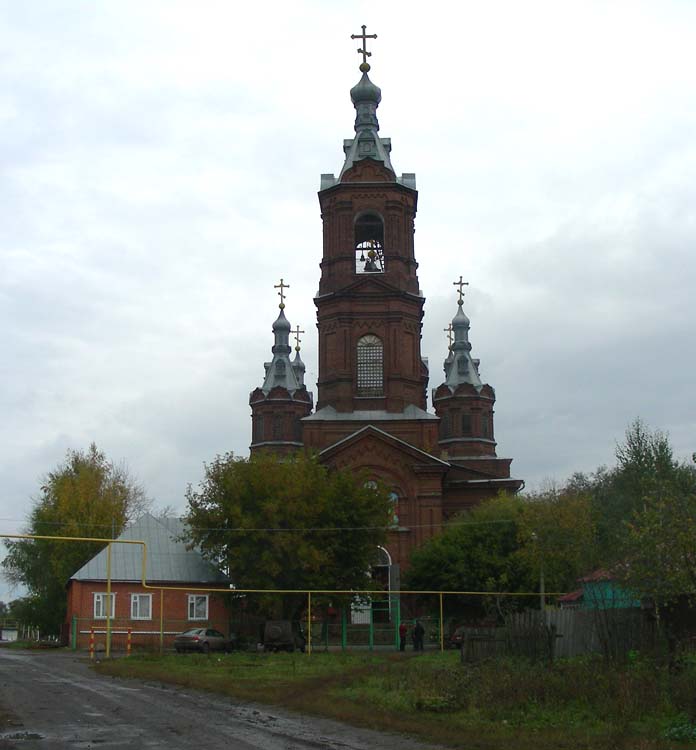 Мордово. Церковь Михаила Архангела. фасады, вид с запада