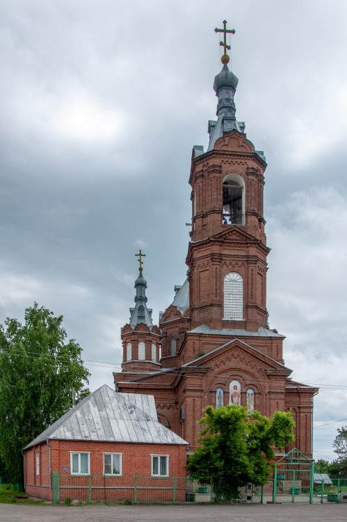 Мордово. Церковь Михаила Архангела. фасады, Церковь Михаила Архангела